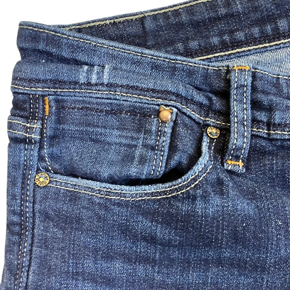 Sinclair MFGRP ‘Ellis’ Low Rise Flared Jeans Dark Wash Sz 27 Y2K USA Made - Picture 7 of 16